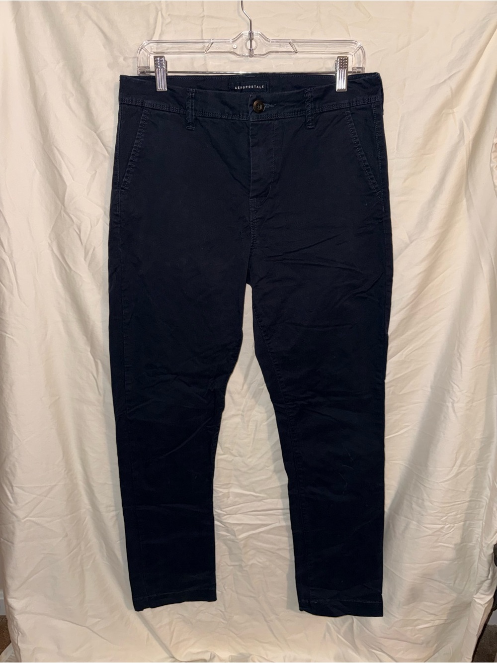 Aeropostale Men's Dark Navy Chinos 31/32